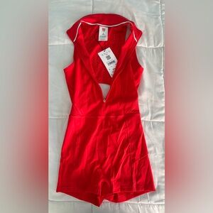Wilson Red Athletic US Open Limited Edition Zip-Up Onesie